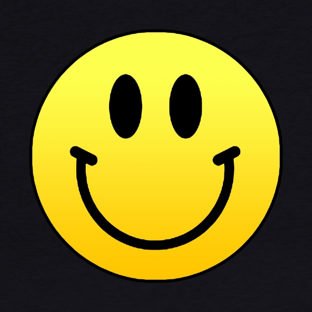 Mr Happy Smiley Face Positive Cute by TeeAbe